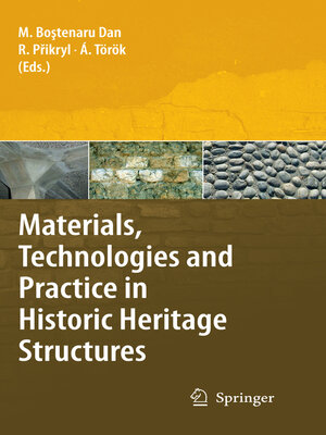 cover image of Materials, Technologies and Practice in Historic Heritage Structures